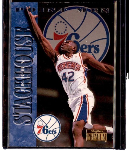 1996-97 Hoops Philadelphia 76ers Basketball Card #118 Jerry