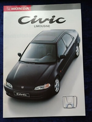 Honda Civic VTi 1,6l DOHC, ESi 1.6 l SOHC, 1.5 LSi Prospekt 