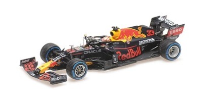 1:43 Red Bull RB16B Verstappen Winner Spa 2021 MINICHAMPS 410211333