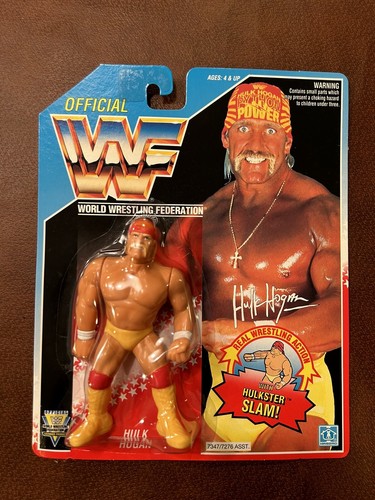 1992 Vintage WWF WWE Hasbro Hulk Hogan MOC Figure�...