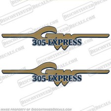 Fits Grady White 305 Express Logo Decals