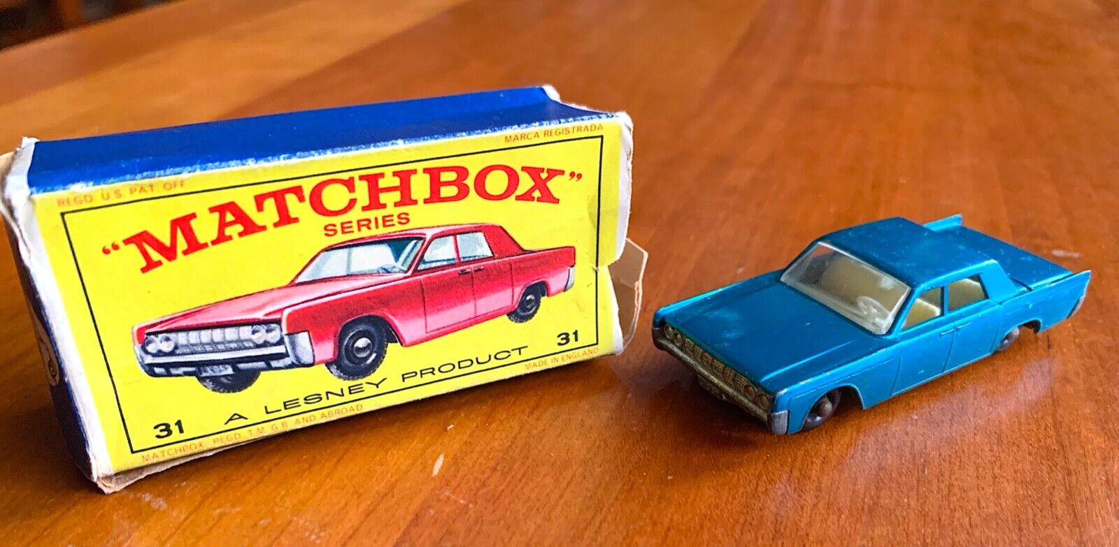 Matchbox series No. 31 Lincoln Continental Like 