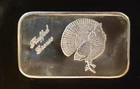 Ruffled Grouse Bird Justice Mint Rare JM18 Bullion-999 Silver 1 Oz Ounce Art Bar
