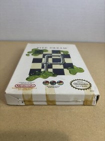 Pipe Dream (Nintendo NES, 1990) Complete CIB Game, Box, Manual Tested & Working!