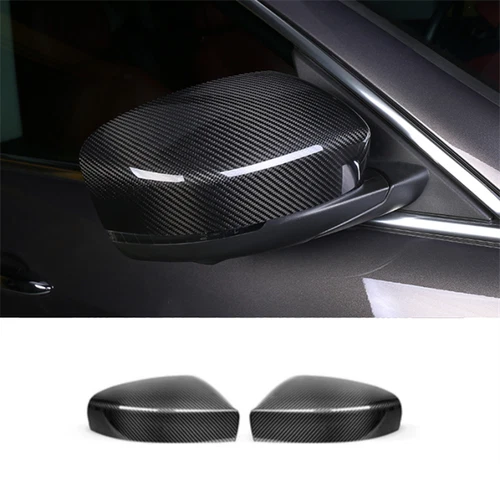 Real Carbon Fiber Side Door Rearview Mirror Cover Fit Maserati Levante 2017-2020