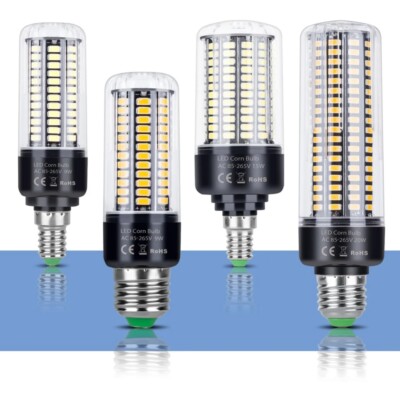 1x 20W 15W 12W 9W 7W 5W 3,5W LED Lampen E27 E14 Maisknolle Lampada Glühbirne
