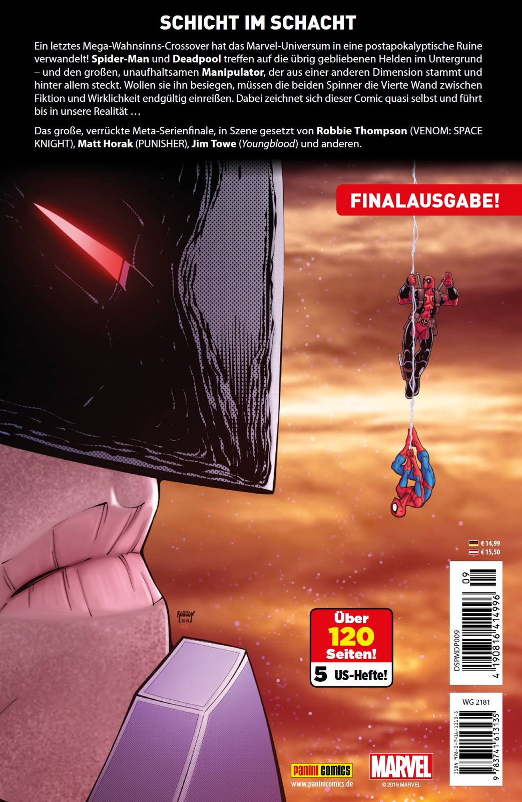 Thumbnail - Robbie Thompson; Jim Towe / Spider-man/deadpool
