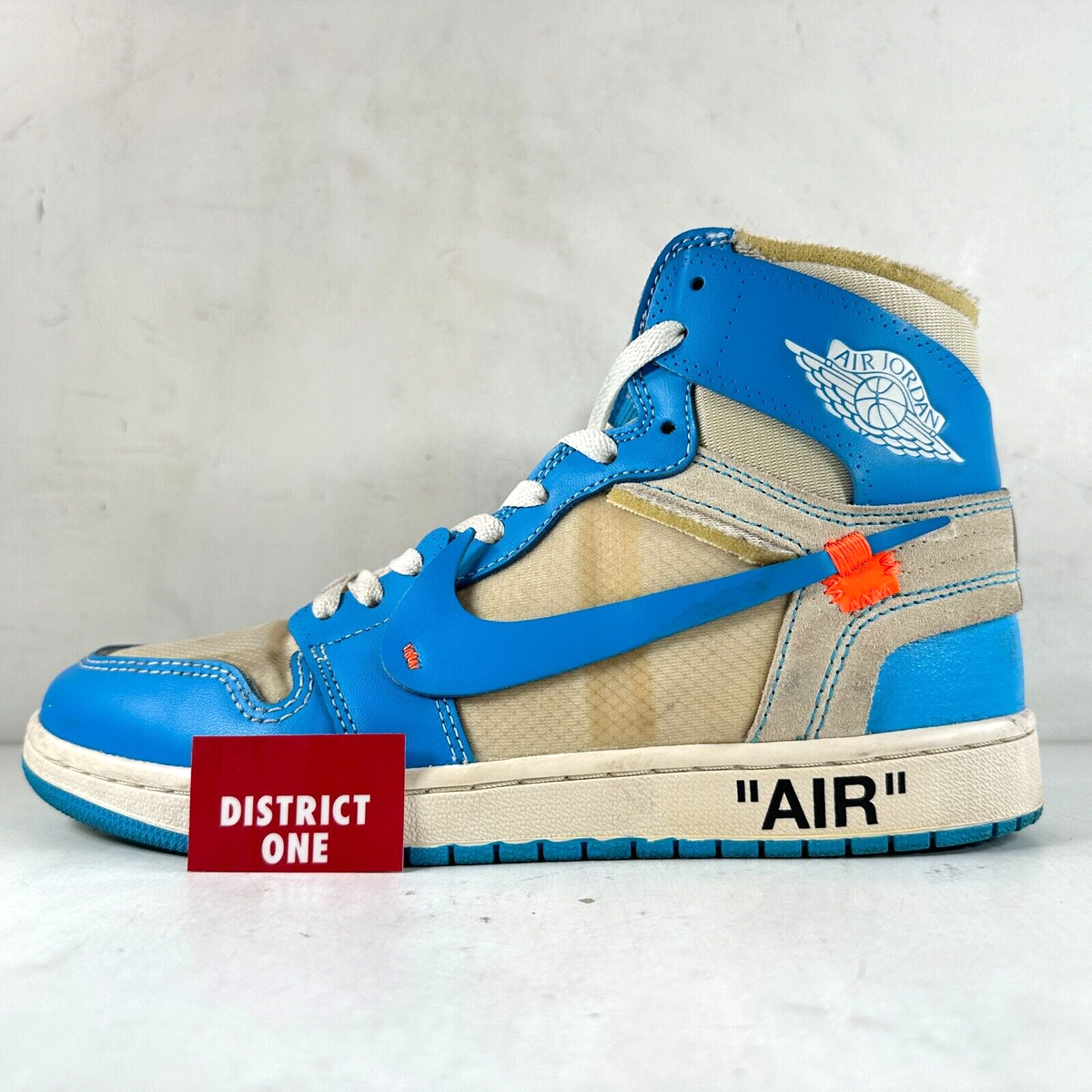 Off White x Air Jordan 1 Retro High OG UNC University Blue Off White x Air Jordan 1 Retro High OG UNC University Blue