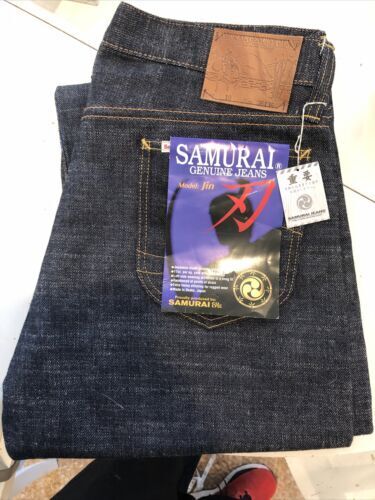SAMURAI JEANS 15th Anniversary S5000VX Denim Dark Blue W32 SAMURAI JEANS 15th Anniversary S5000VX Denim Dark Blue W32