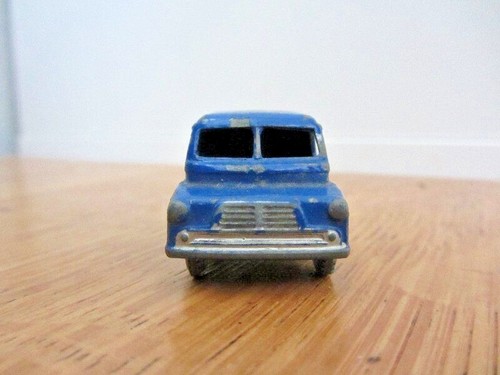 LESNEY blue DUNLOP VAN No.25 GREY WHEELS ORIGINAL UNRESTORED - Picture 3 of 6