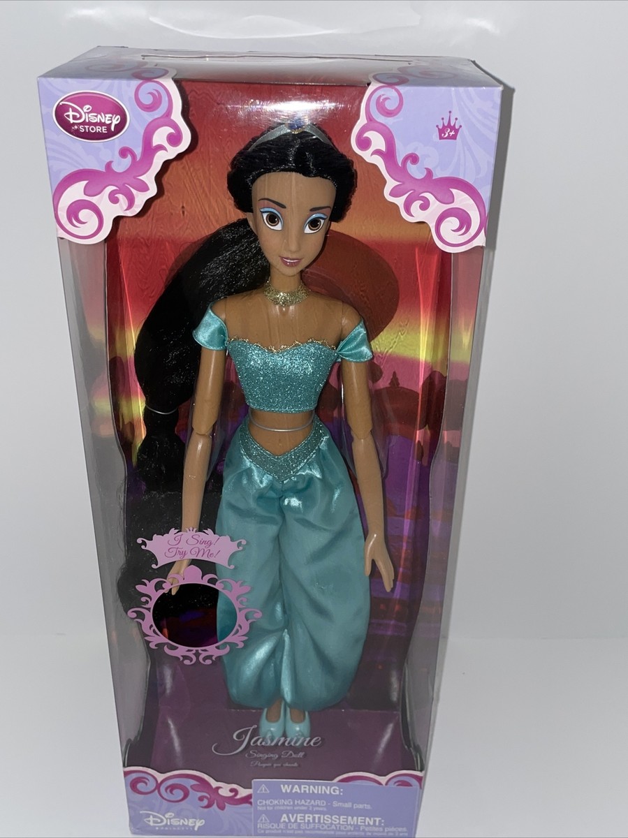 Disney Store Princess Exclusive JASMINE Singing Doll 17