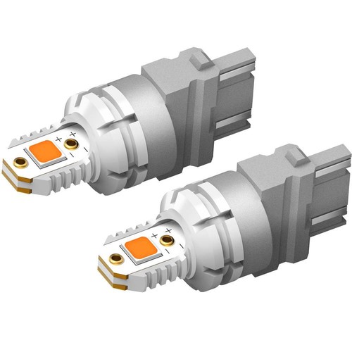 For F150 Ford F250 Super F350 Duty Amber Turn Signal Light 3157 LED Bulb 12w H - Picture 9 of 22