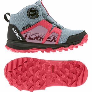 Adidas Kids Childrens Outdoor TERREX Agravic Boa Mid RAIN.RDY Hiking Shoes | eBay