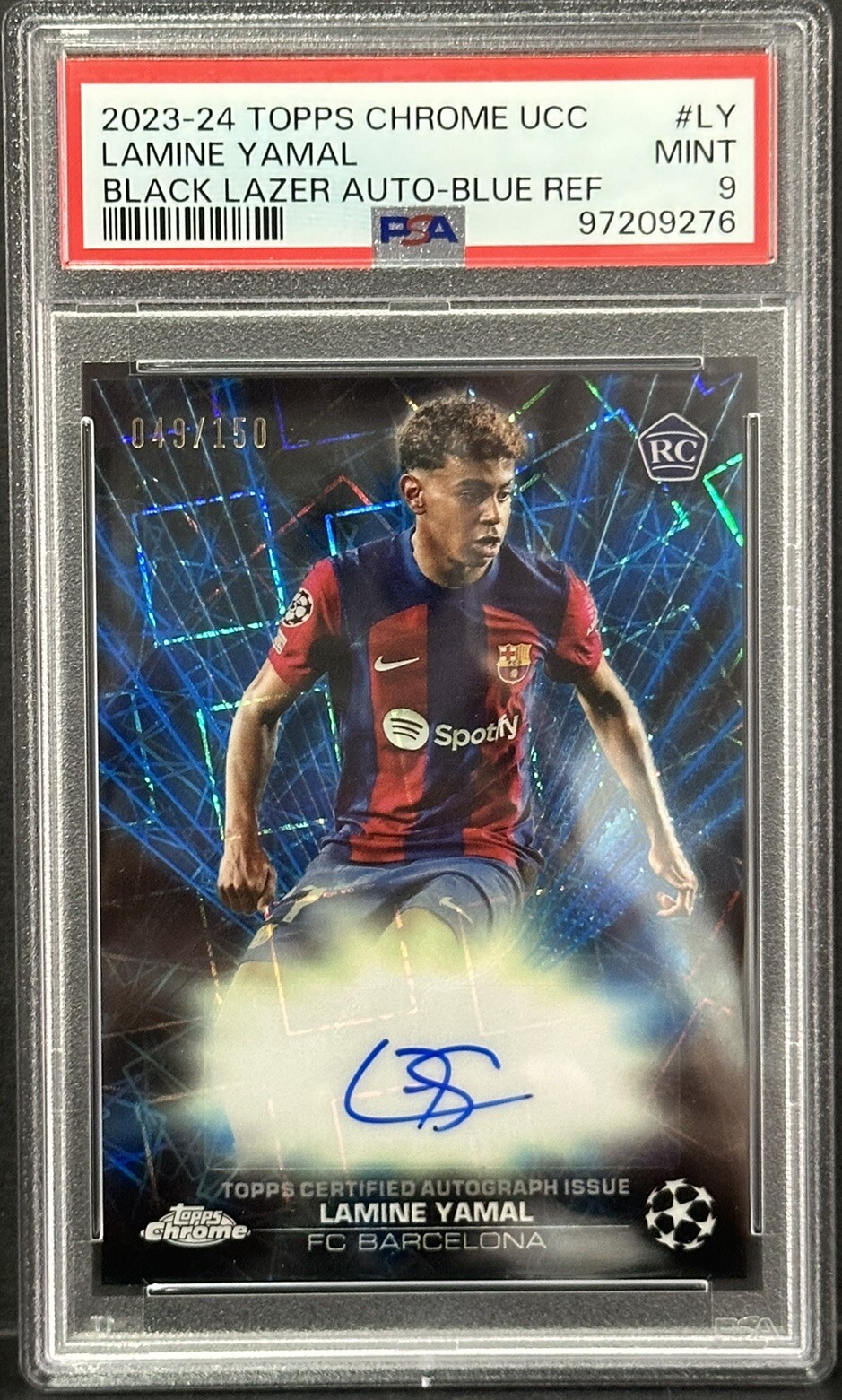 2023 topps chrome yamal auto /25 ヤマル 【公式通販】