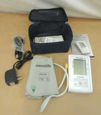 MICROLIFE BLOOD PRESSURE MONITOR MACHINE ARM CUFF w/ CASE M-L size