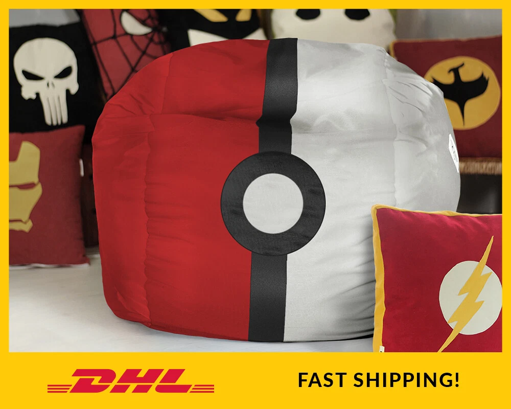 Pokemon poke ball 2025 bean bag chair