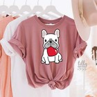 Frenchie Valentine T-Shirt