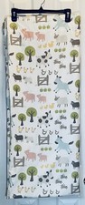 Vintage John Lewis Blackout Curtain Nursery Baby Farm Animals 64 Wx74 L