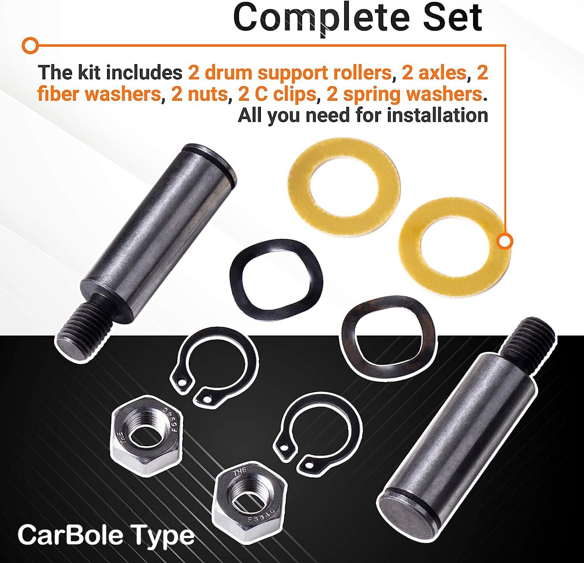 Kit Rulli Cinghia Maytag WP33002535 Kit Manutenzione Asciugatrice Maytag - Include Rulli, Cinghia, Puleggia E Cuscinetti, Ricambio Completo Ricambi Asciugatrice WP33002535 306508 - Foto 2