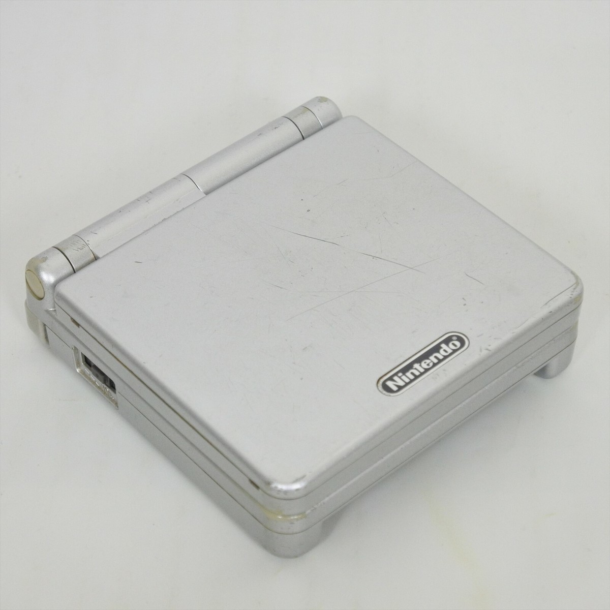 Gameboy Advance SP Platinum Silver Console AGS-001 Nintendo