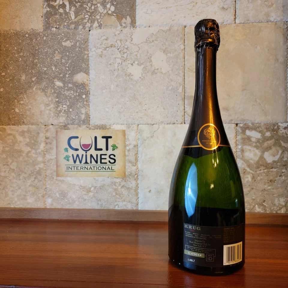 JS 100 pts! Krug Vintage Brut Champagne 2008 vino, Francia Foto 3 de 4