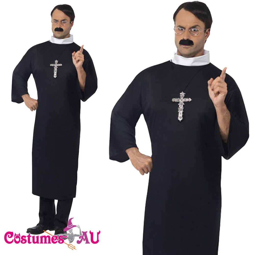  Priest Costume Set - Standard Size (Includes Robe