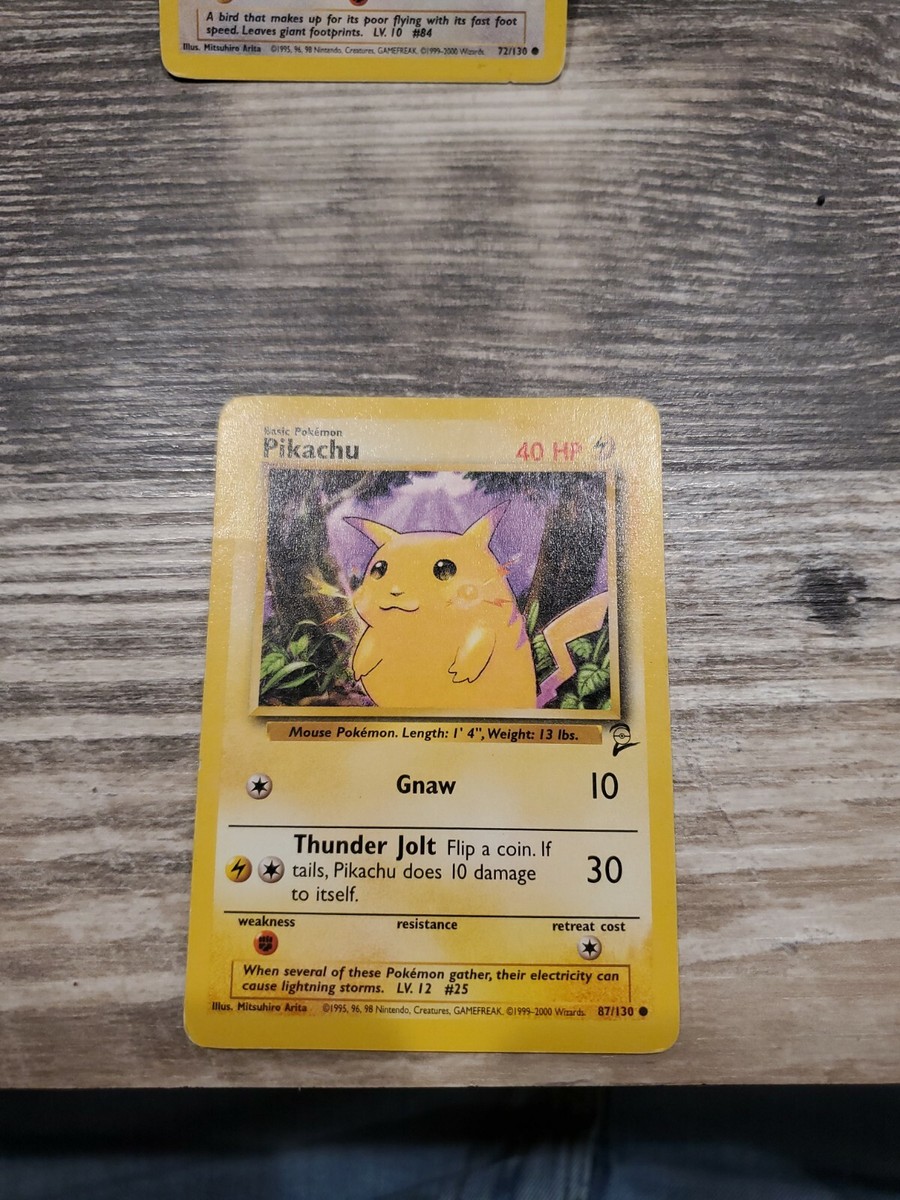 2nd edition pikachu