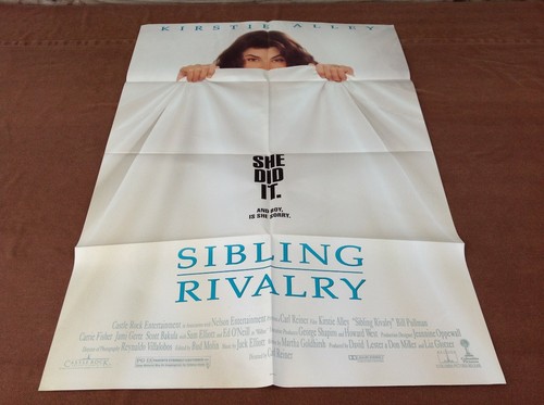 1990 Sibling Rivalry Original Movie House Full Sheet Poster