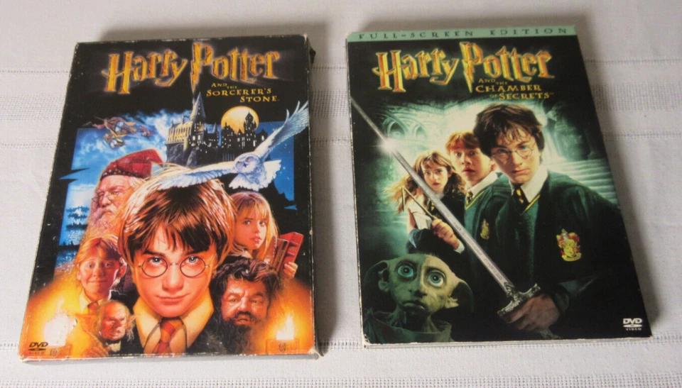 Lot Of Harry Potter DVDs The Sorceror's Stone & Chamber of Secrets - Image 2 of 4
