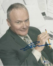 CREED BRATTON SIGNED THE OFFICE 8x10 PHOTO ACTOR DUNDER MIFFLIN BECKETT COA BAS
