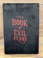 Journal "Little Book of Evil PLans" Velvet Cover