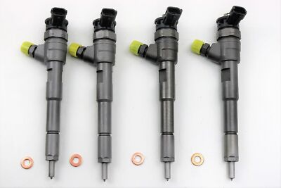 4x Einspritzdüse Injektor 0445110414 passend für Renault Fluence Megane (L128)