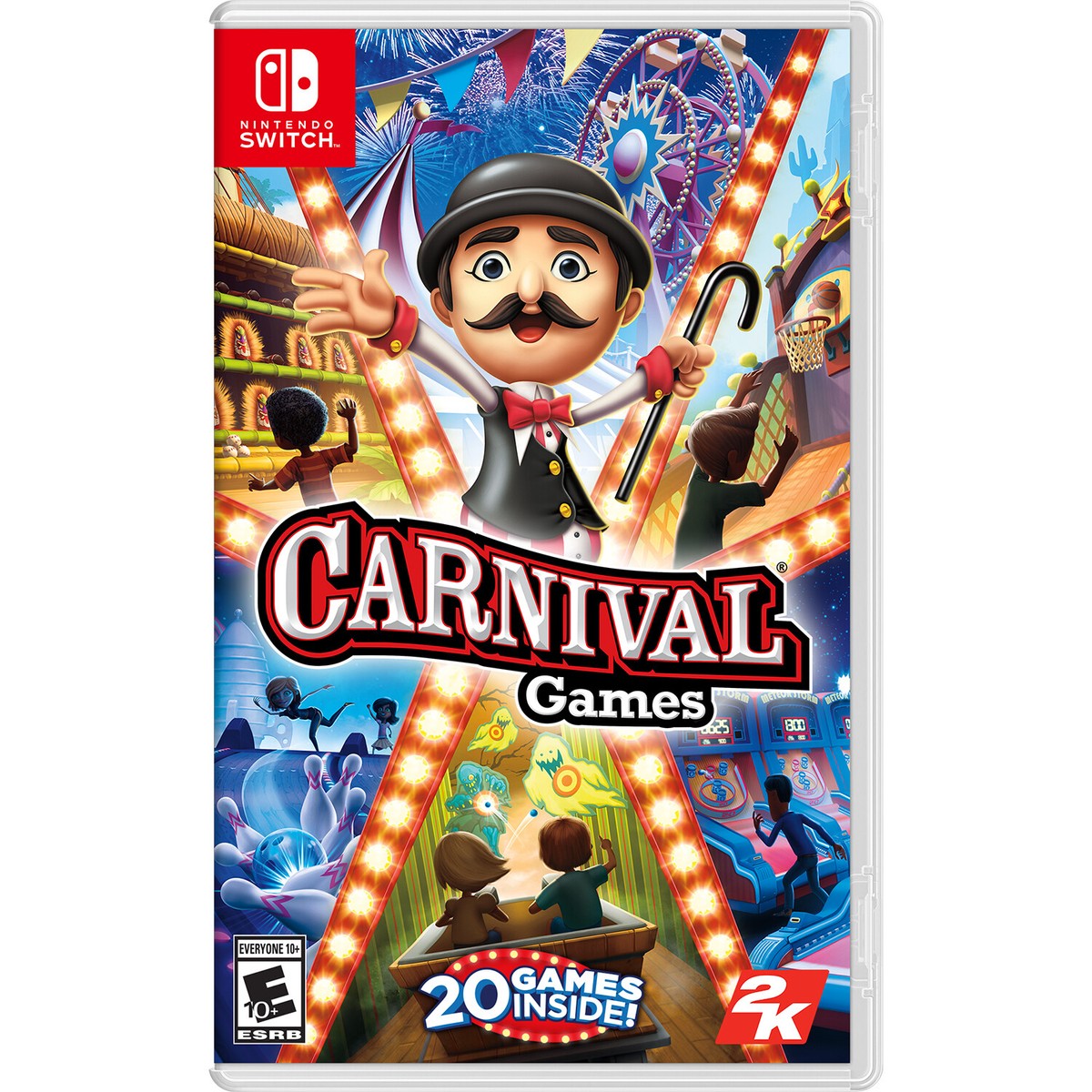 Carnival Games 2K Nintendo Switch Entertainment Family Game (2018 