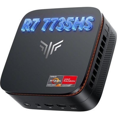 NiPoGi E3B Mini PC AMD Ryzen 7 7735HS (bis zu 4,75 GHz) 24GB RAM 512GB SSD WiFi6