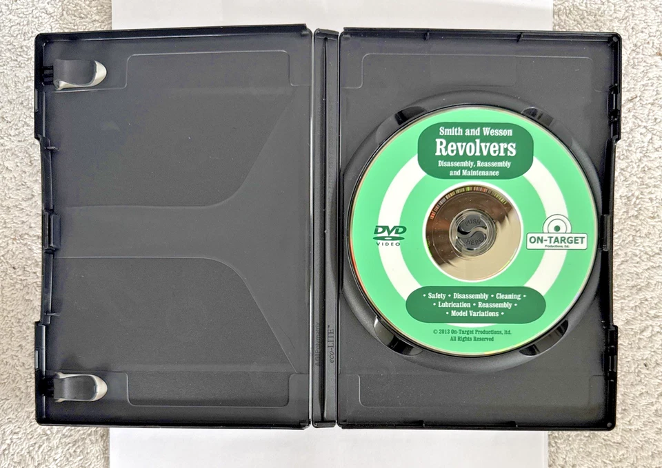 Smith And Wesson Revolvers On-Target Video Disassembly Reassembly & Maintenance - Image 3 of 4