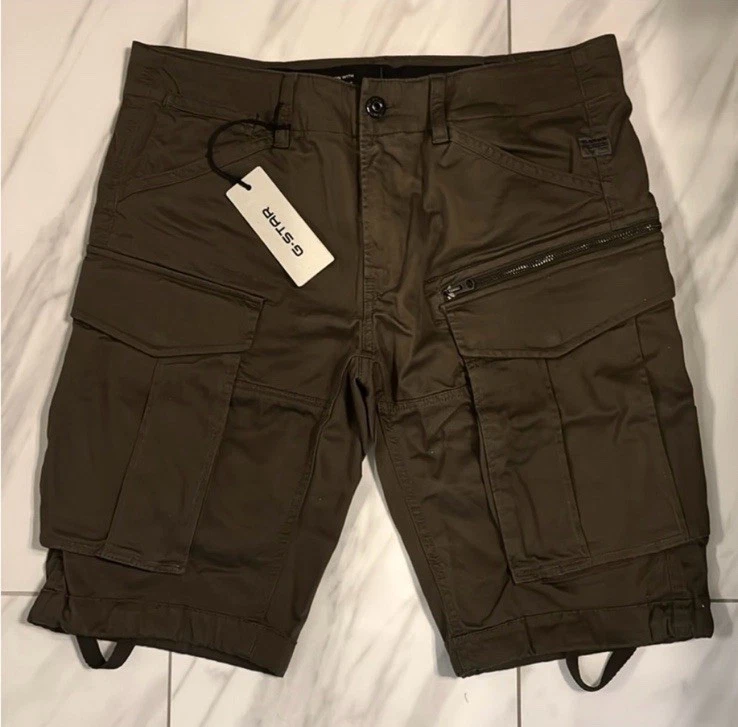 G-Star Raw Men's Rovic Zip Cargo Shorts Gray New
Opens in a new window or tab
