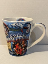 Artic Circle Enterprises Saxman Totem Park Ceramic Coffee Mug Anchorage Alaska.
