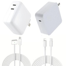 140W Type C USB-C to M3 Travel Power Adapter for Apple MacBook A1385 USB iPhone