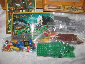 2011 Lego Heroica Waldurk Game Set 3858 - Complete with Box, Instructions