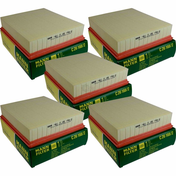 5X Mann-Filter Luftfilter C 26 144 Air Filter-image