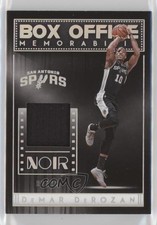 2018-19 Panini Noir Box Office Memorabilia /99 DeMar DeRozan #BX-DMD 2r7