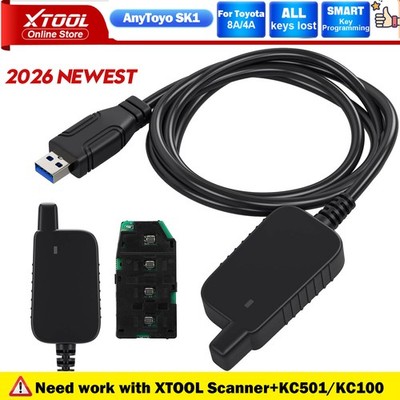 2026 XTOOL AnyToyo SK1 For Toyota Lexus 8A/4A Smart Key Programming All Key Lost