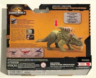 Jurassic World Survival Kosmoceratops, Strike Attack, Mattel 2025