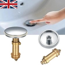Pop up Sink Plugs, Bathroom Push Drain Stopper Plugs, 38mm Click Clack Plug