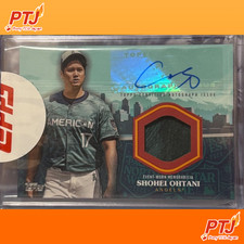 Topps Update All-Star Shohei Ohtani Hand Signed Auto Patch Card Japan 2023