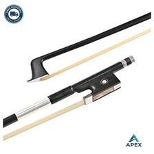 Carbon Fiber Violin Bow 4/4 Full Size 65g Ebony Frog Natural Horse Hair