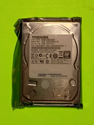 Toshiba 320GB MQ01ABD032V 5400RPM SATA 2.5'' Laptop HDD Hard Disk Drive [NEW]