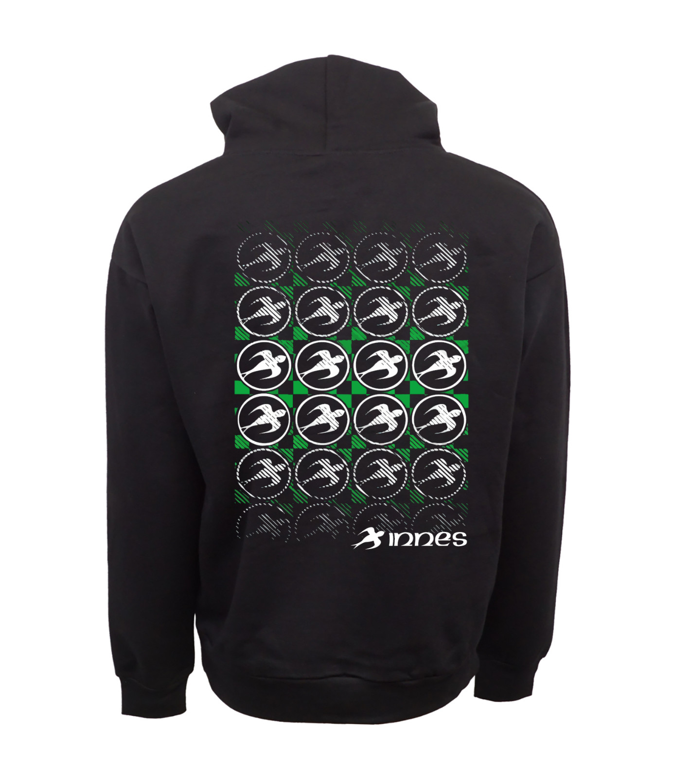 Innes Skateboard Circle Logos Graphic Hoodie 6790₽