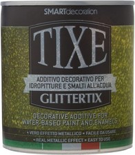 TIXE Glitter for Paint Zusatz Wand Farbe Glitzer EffektTapete 3D 250ml Strahlend