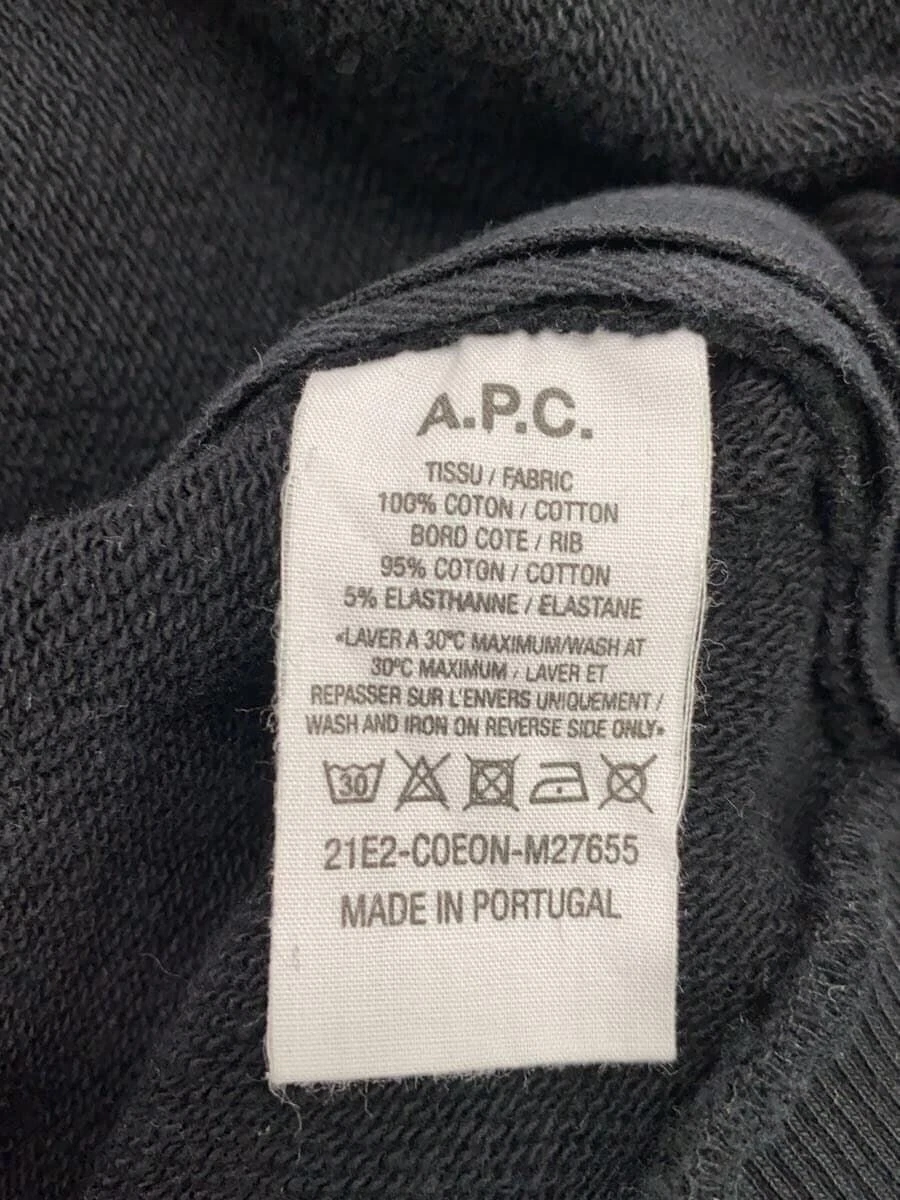 A.P.C. × sacai felpa con cappuccio nera L usata